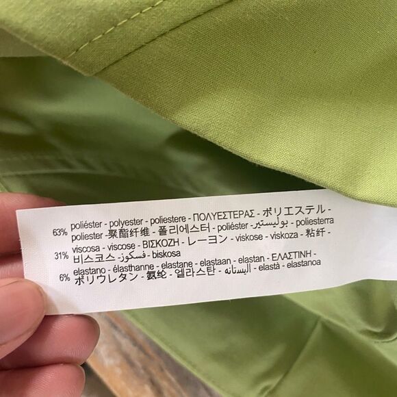 Zara Bustier Top Key Lime Green - Picture 6 of 7